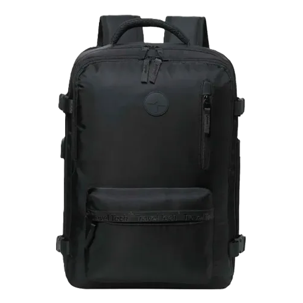 Mochila de viaje Carry On Travel Tech negra