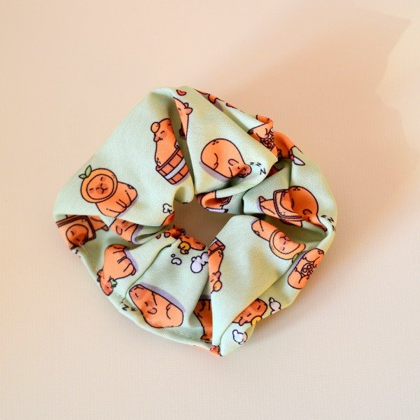 Producto - Scrunchie Carpincho verde