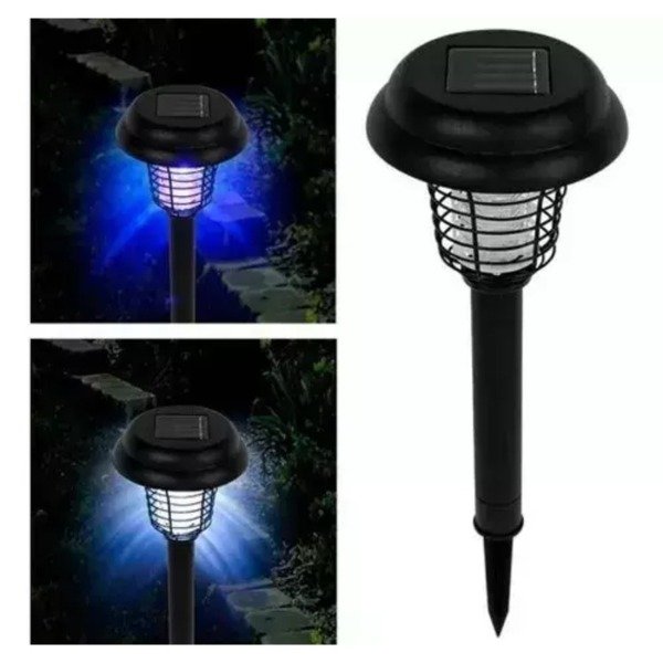 Producto - Lámpara Mata Mosquitos Solar con USB para Exteriores