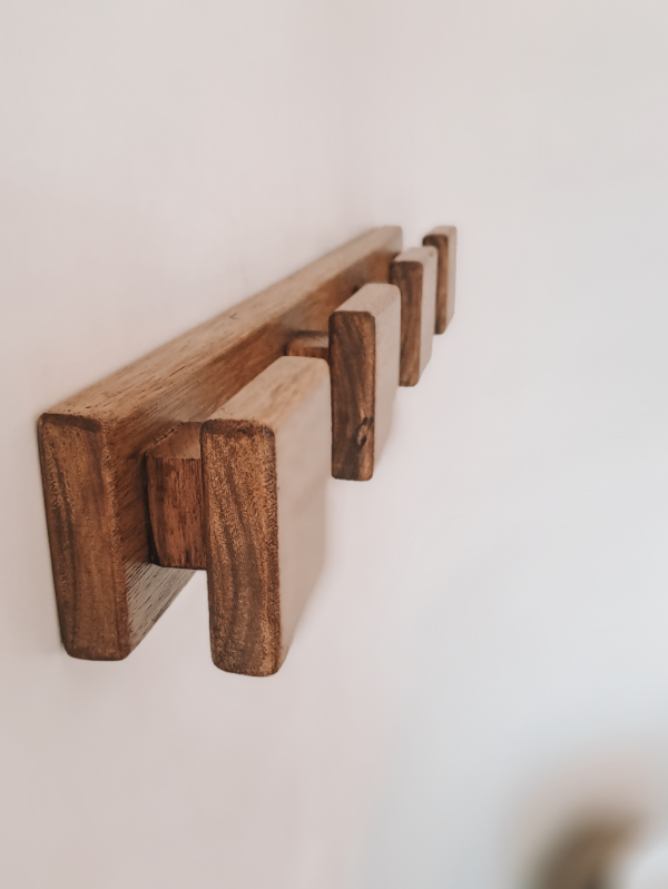 Producto - Perchero de Pared Cuatro Perchas