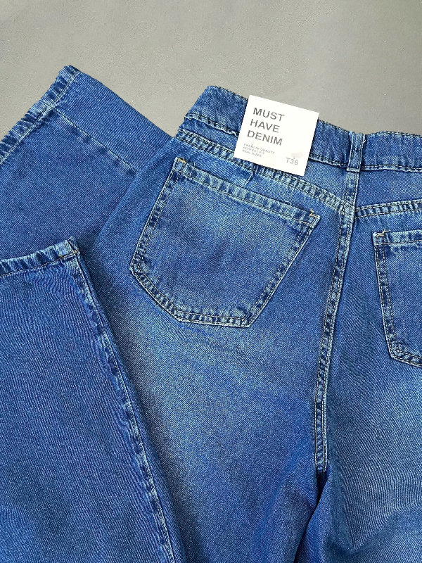 Producto - JEAN EXTRA WIDE AZUL STAMP - 1