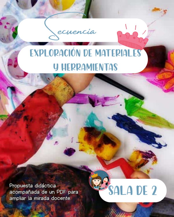 Producto - Secuencia Exploración de materiales y herramientas sala de 2 y 3 años