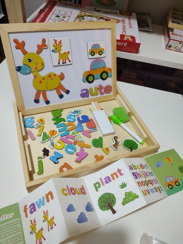 Producto - Pizarra en Caja de Madera