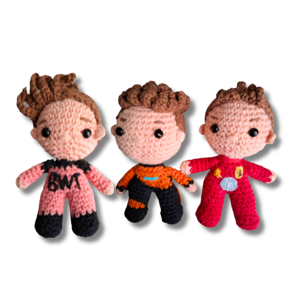 Producto - Set Amigurumis Franco - Charles - Lando