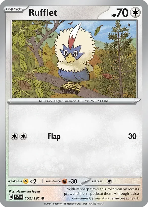 Producto - Rufflet - 152/191 - Surging Sparks