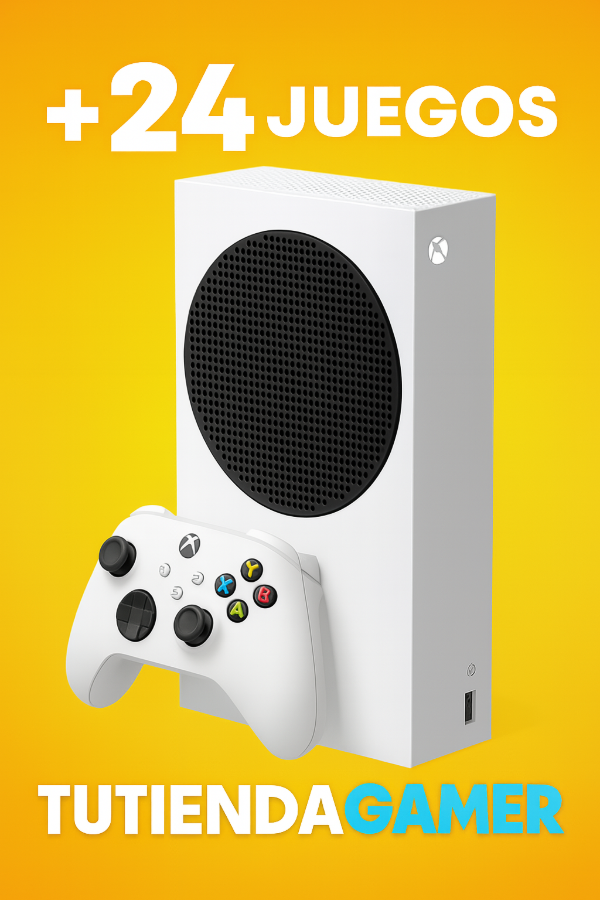 Producto - Consola Microsoft Xbox Series S De 512 Gb Version Digital + 58 Juegos