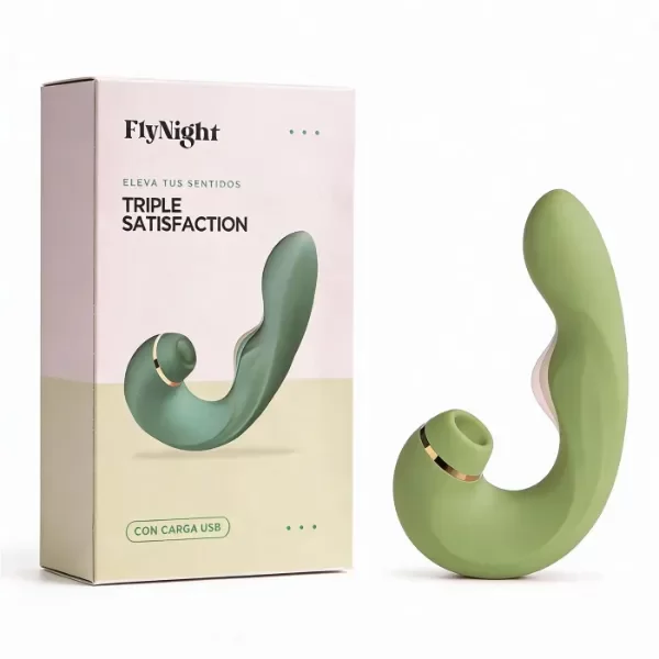 Producto - Vibrador y succionador Satisfaction