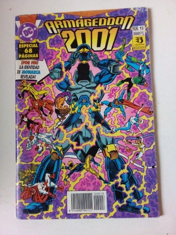 Armageddon 2001 13 ONeil Jurgens DC Comics Zinco 1993 La