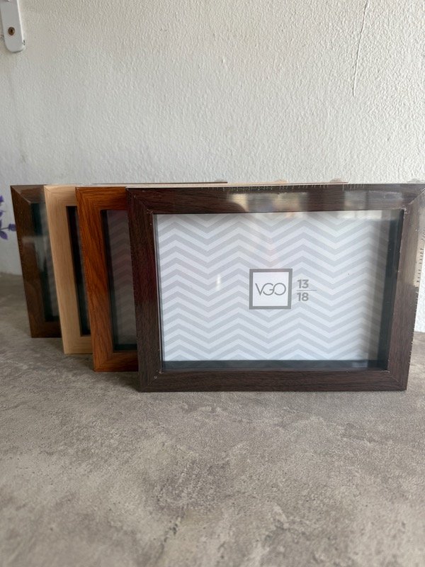 Producto - Portarretrato cajón tonos madera 13x18 - 0