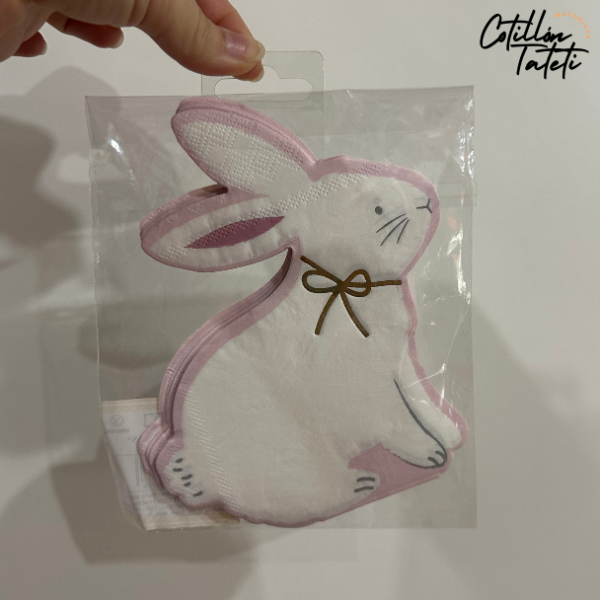 Producto - SERVILLETA BUNNY OREJAS - 12 UNIDADES
