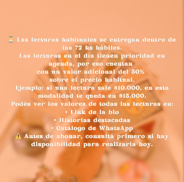 Producto - Lecturas en el Día - 2