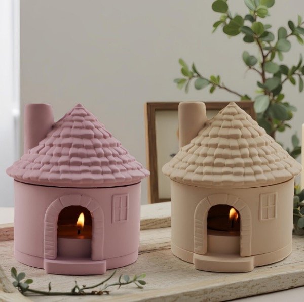 Producto - MOLDE SILICONA CASITA SAHUMADORA/PORTAVELA DE NOCHE