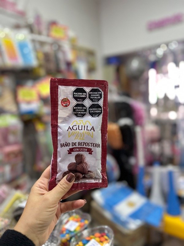 Producto - Baño de repostería sachet águila - 1