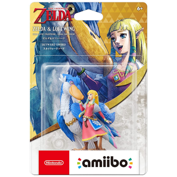 Producto - Amiibo Nintendo The Legend Of Zelda Skyward Sword HD Zelda And Loftwing