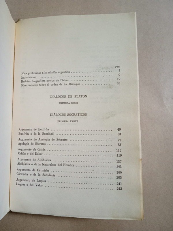 Producto - Obras completas #1 - Platón - Omeba 1967 Tapa dura - 2