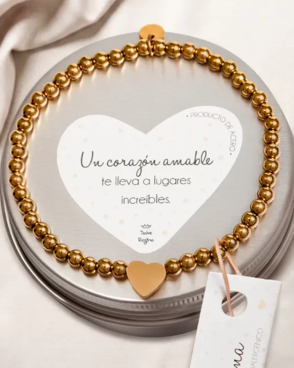 Producto - Pulsera Clementina dorada