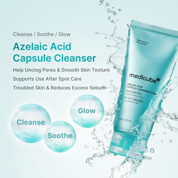 Producto - medicube Azelaic Acid Capsule Cleansing Foam 120g - 1