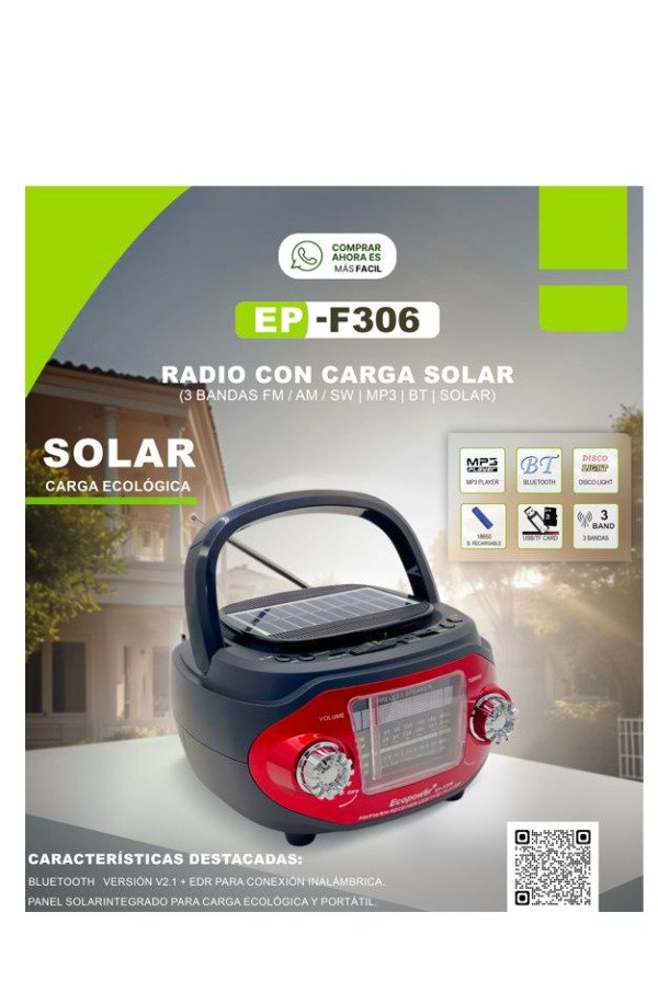 Producto - Radio Ecopower ep-f306