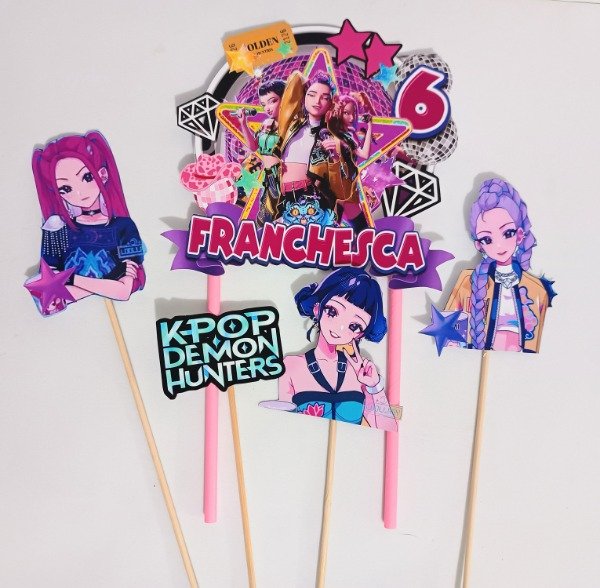 Producto - Topper guerreras kpop