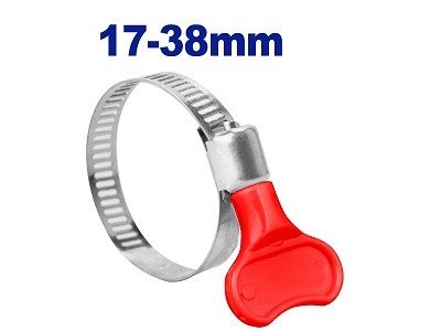 Producto - Abrazadera Con Mariposa 17-38mm EMTOP