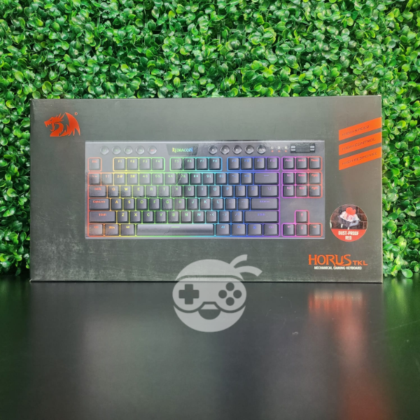 Producto - TECLADO REDRAGON HORUS TKL RGB RED SWITCH K622-RGB