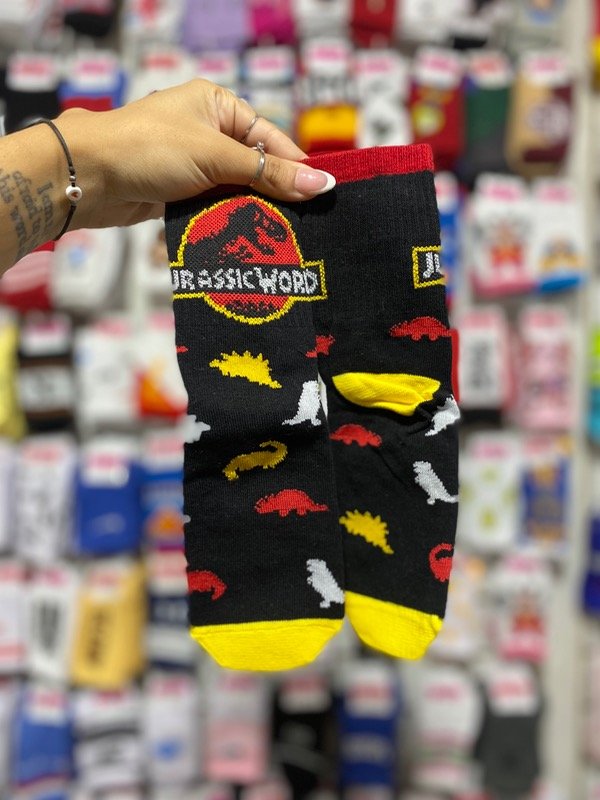 Producto - Medias 3/4 Infantiles,jurassic world