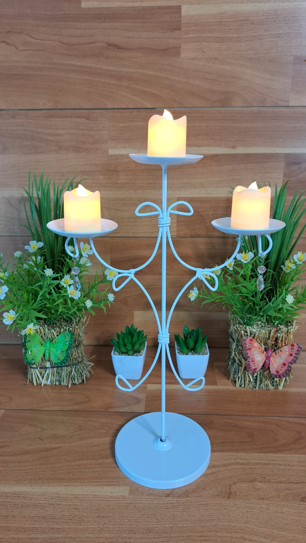 Producto - 10 unidades candelabro centro de mesa COD: A62