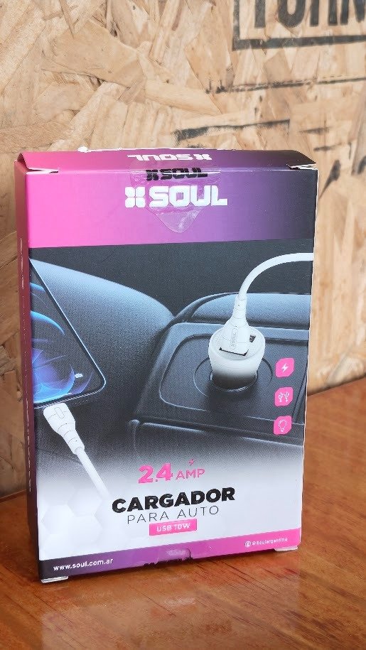 Producto - Cargador Auto Carga Rapida + Cable Usb A Tipo C Para Samsung Blanco - 2