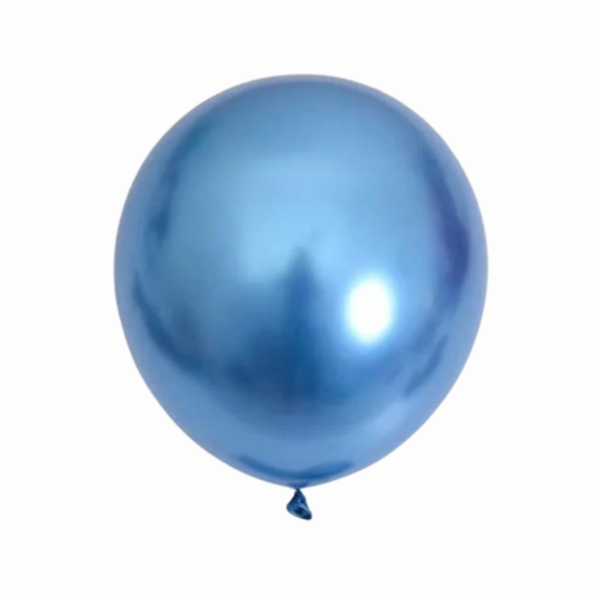 Producto - Globo chrome 18" x20un color azul