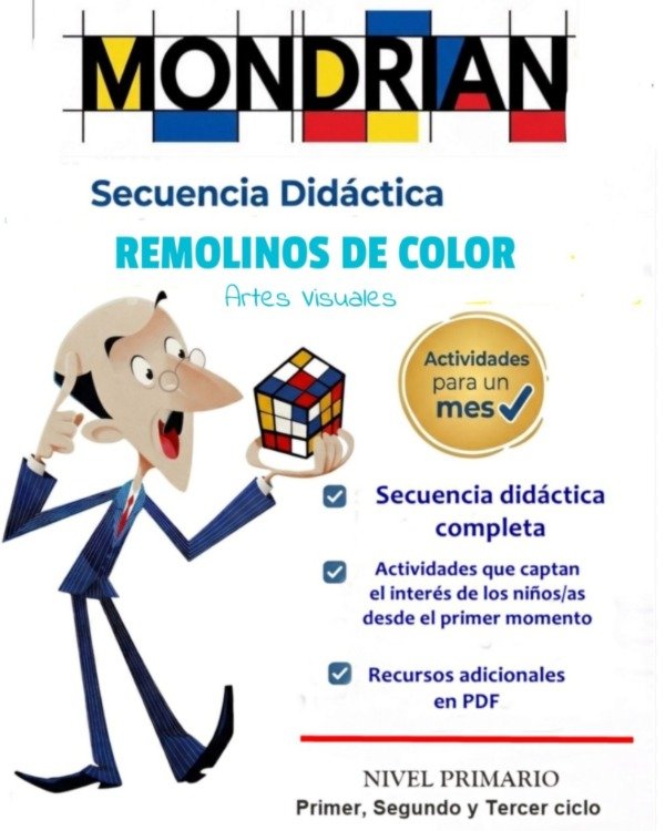 Producto - Piet MONDRIAN: El maestro de los colores puros.