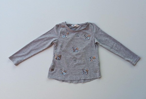 Producto - REMERA M/L CON LENTEJUELAS MARCA HYM TALLE 4