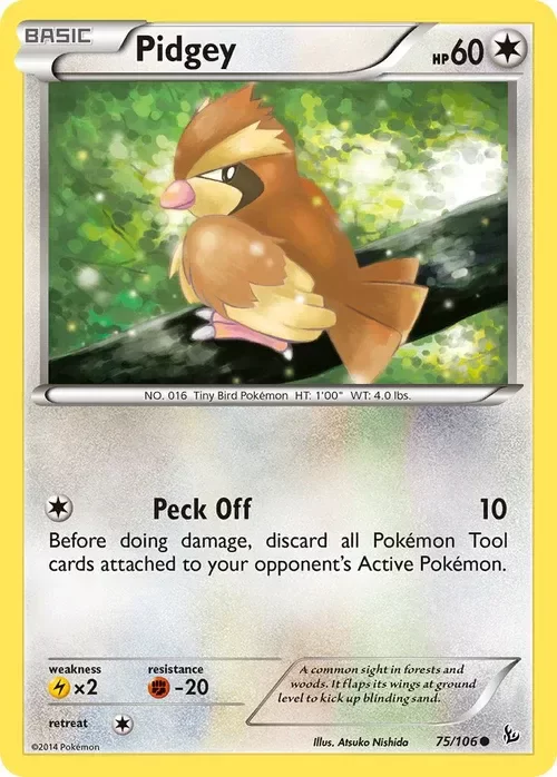 Producto - Pidgey - 75/106 - Flashfire