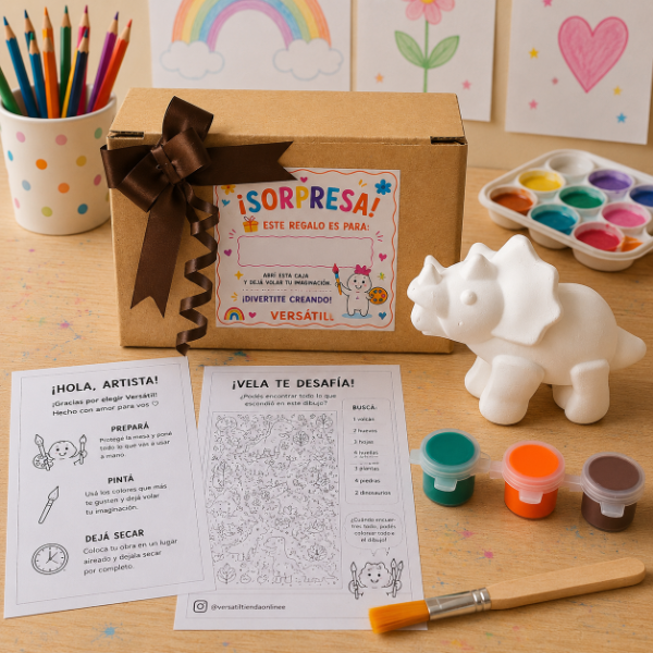 Producto - Kit Sorpresa para Pintar Dino2