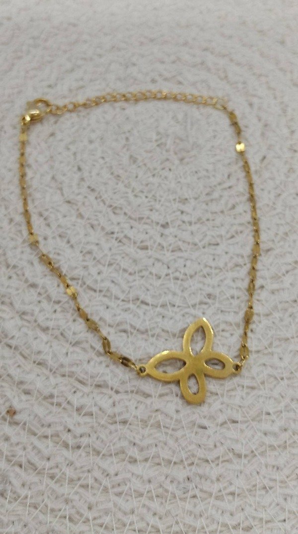 Producto - Pulsera de mariposas doradas