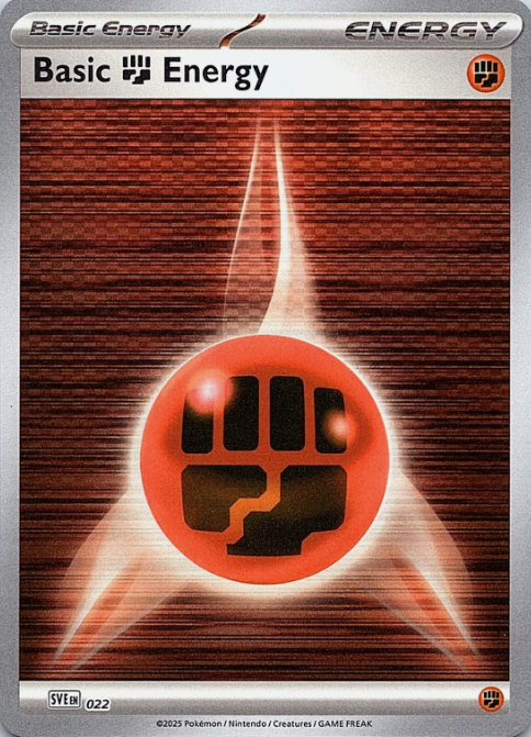 Producto - Basic Fighting Energy - Reverse Holo SVE022 : Scarlet and Violet Energies