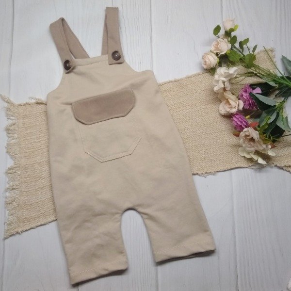 Producto - Romper tiras marrón 12-18m
