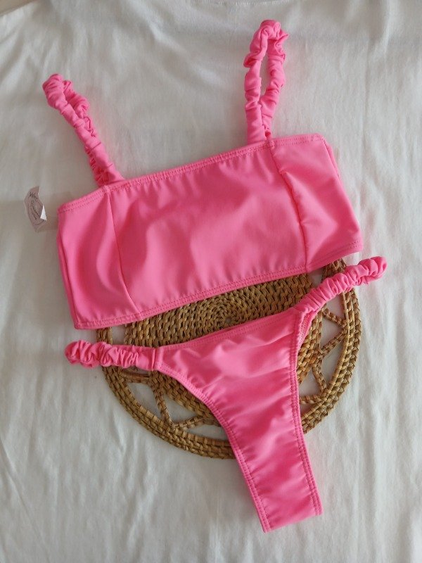 Producto - Bk top liso rosa chicle T.95