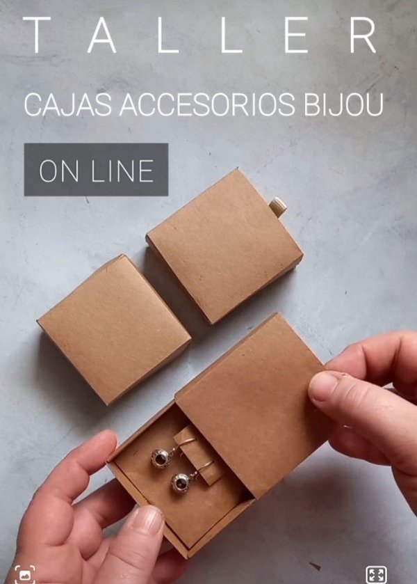 Producto - TALLER ON LINE CAJAS para BIJOU y ACCESORIOS