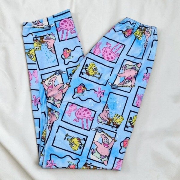 Producto - Pantalon Bob Esponja Plush Bifaz