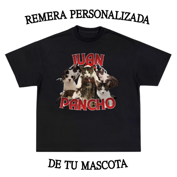 Producto - REMERA PERSONALIZADA MASCOTAS