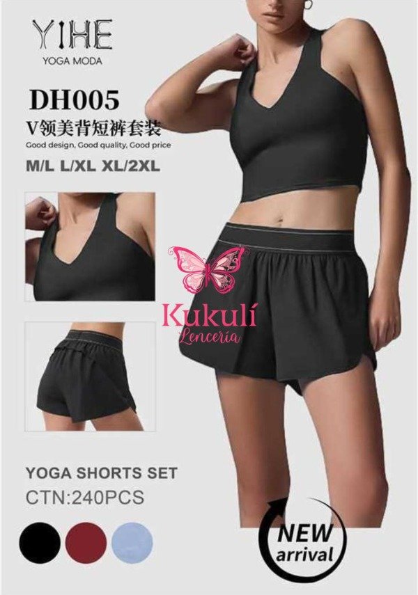 Producto - Conjunto Lycra Negro