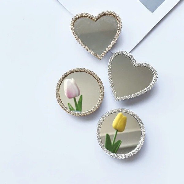 Producto - Popsocket corazón espejo