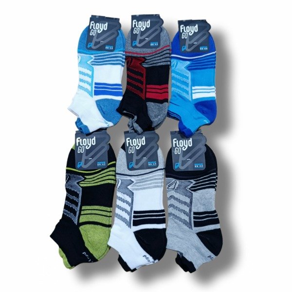 Producto - Soquetes Hilado Reforzado Floyd Men -x1- ART GO 442