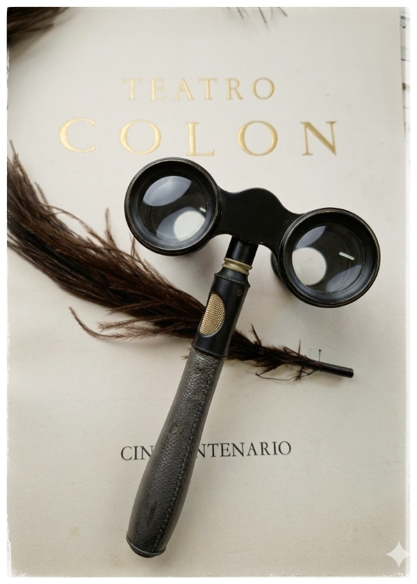 Producto - Binoculares de opera antiguo