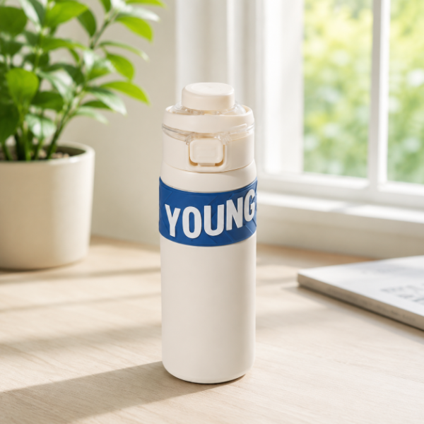 Producto - BOTELLA TERMICA YOUNG HERMETICA DEPORTIVA ACERO INOXIDABLE 650ML - 3