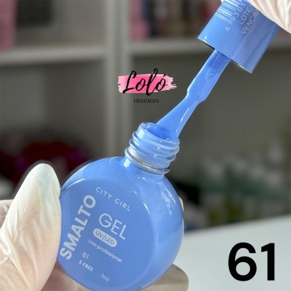 Producto - Esmalte semi City Girl 7ml (extra pigmentado) - 61