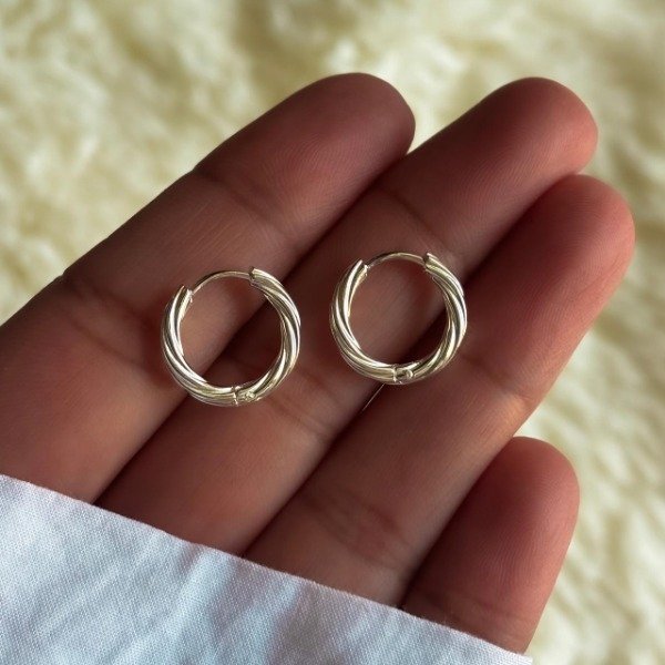 Producto - Argollas finas trenzadas (Cod.793)