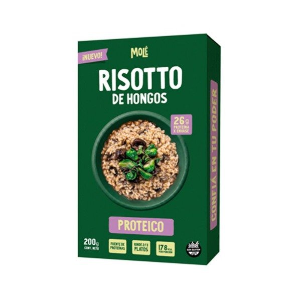 Producto - MOLE RISOTTO PROTEICO DE HONGOS 200G