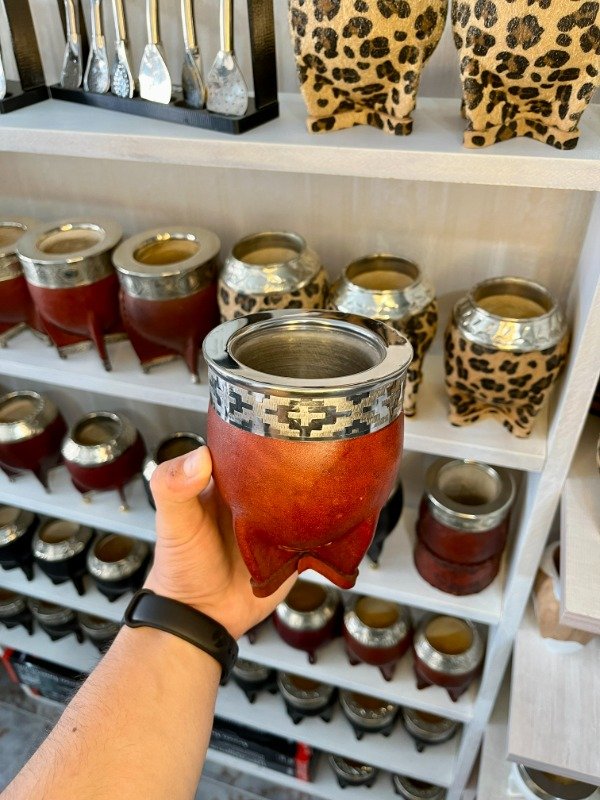 Producto - Mate Imperial Deluxe Interior Termico Borravino