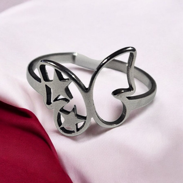 Producto - Anillo mariposa estrellas